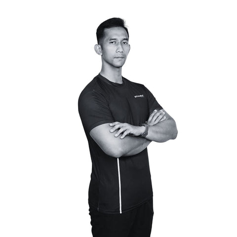 STAMINA TRON BLACK - Sportswear Pria & Wanita